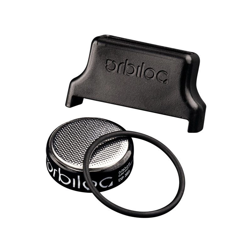 Orbiloc Safety Light Kit  Schwarz für alle Hunde | für Hundehalter | Ersatzteile Orbiloc | Sicherheit