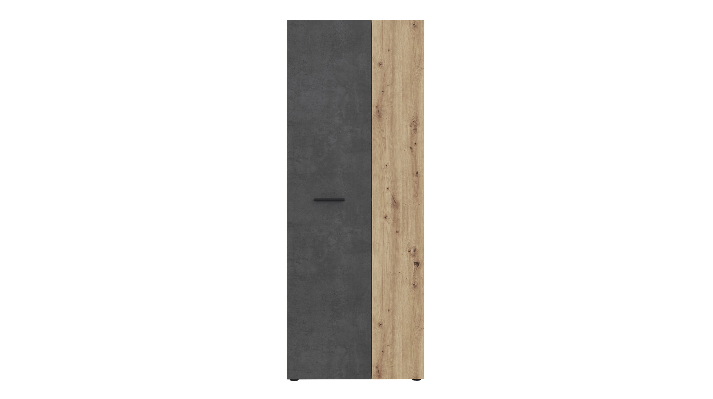 Schuhschrank Artisan Eiche - Betonoptik 69 x 181 cm - NET