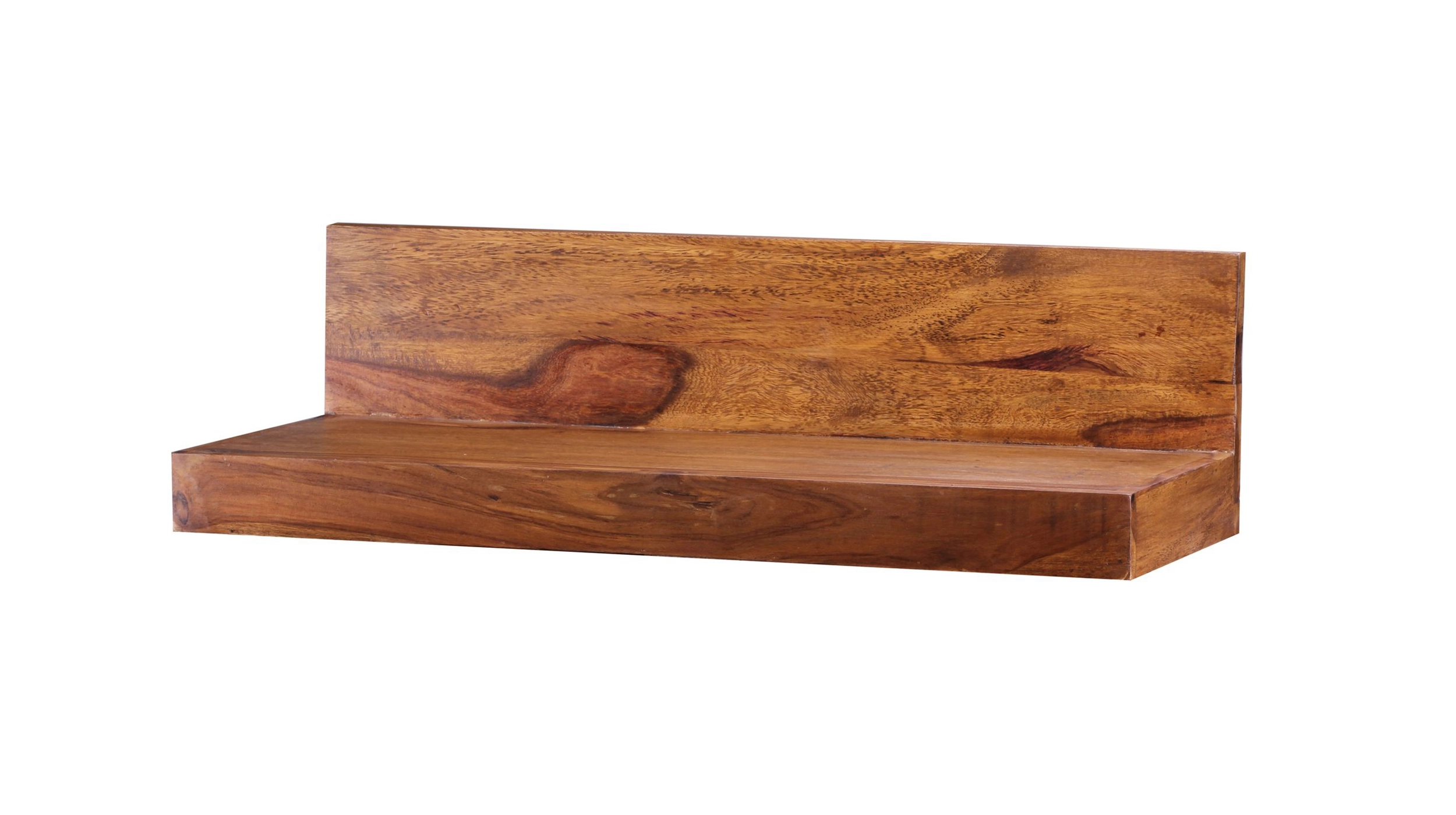 Wandboard Sheesham massiv gebeizt - 60 cm - MIKKEL