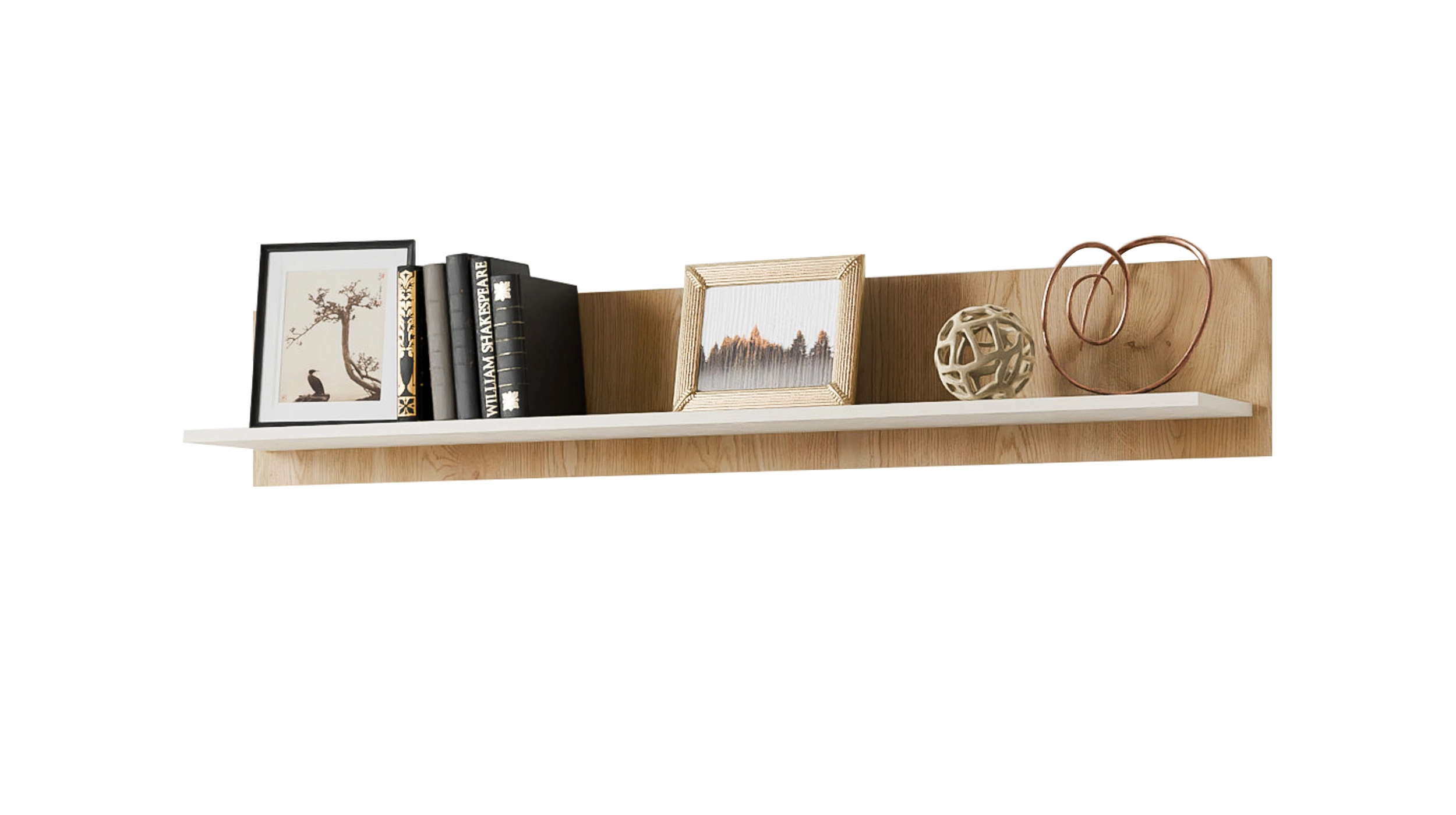 Wandboard beige - Eiche - 150 cm - MOSANO