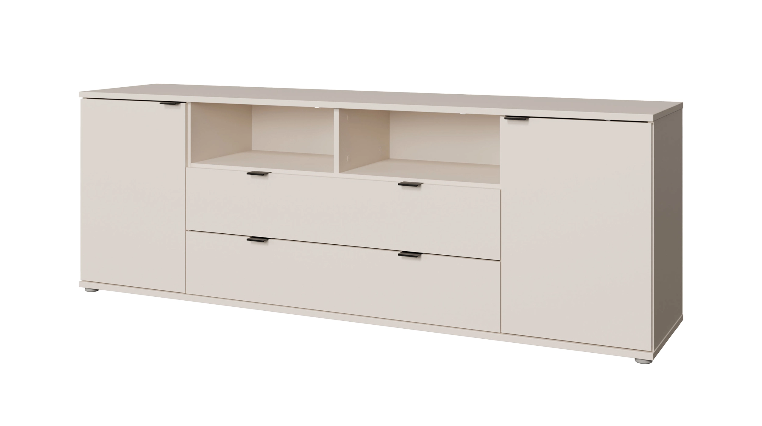 TV - Lowboard beige 180 cm TV-Board - GANYMEDE