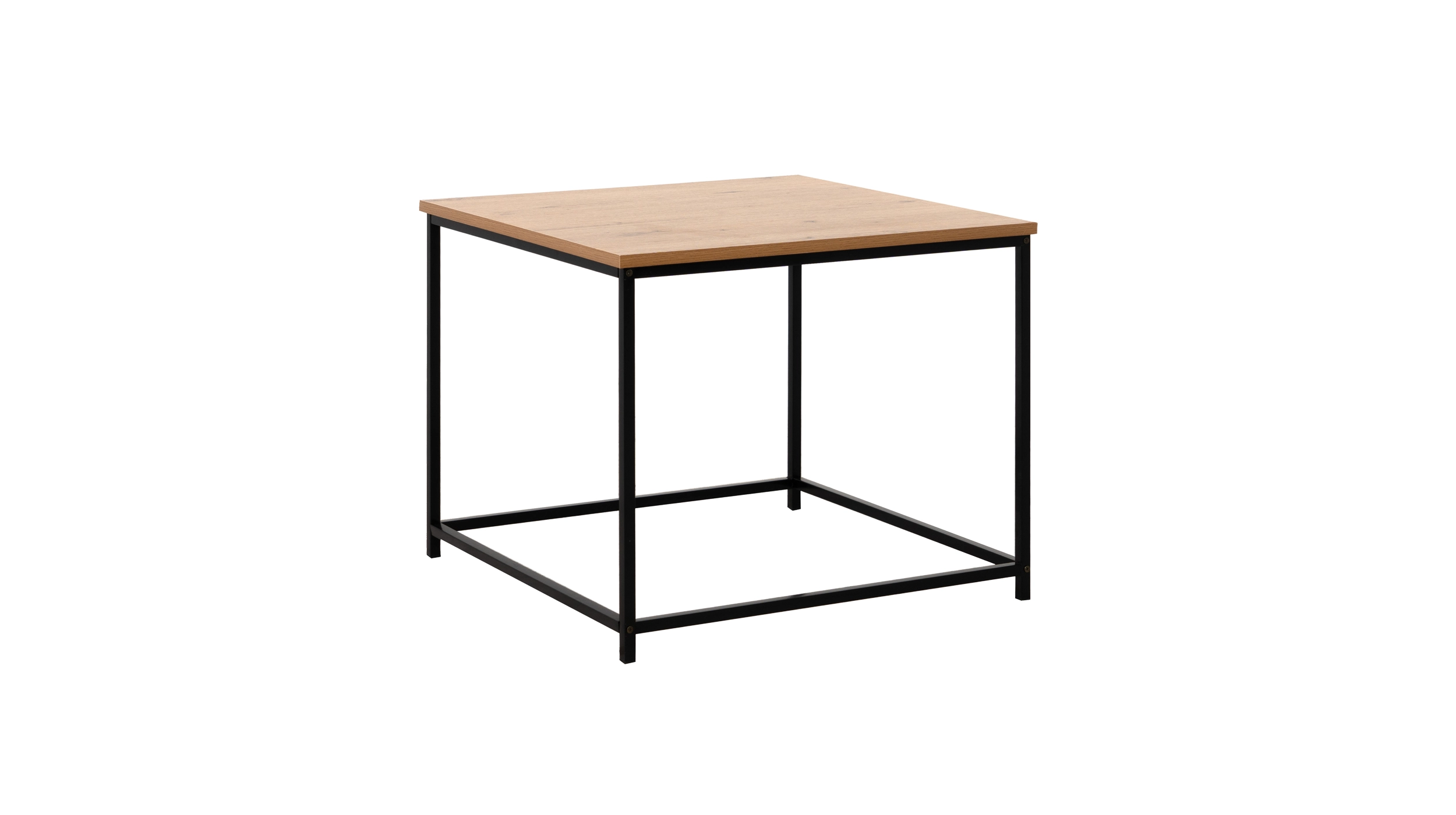 Couchtisch Eiche 60 x 60 cm - Wohnzimmertisch - TRELLEBORG