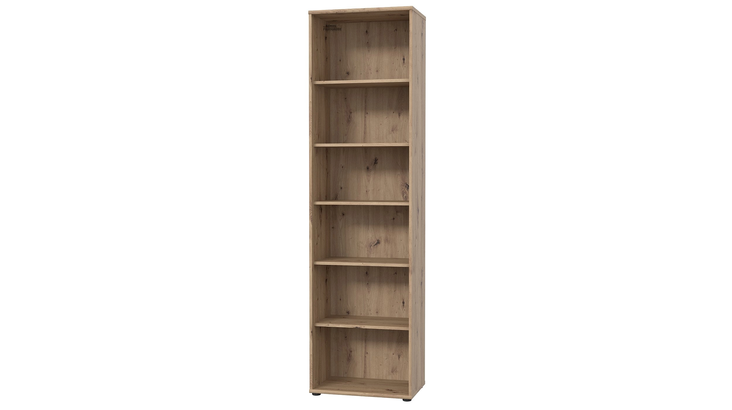 Bücherregal Standregal Artisan Eiche 198 x 35 cm - TEMPRA