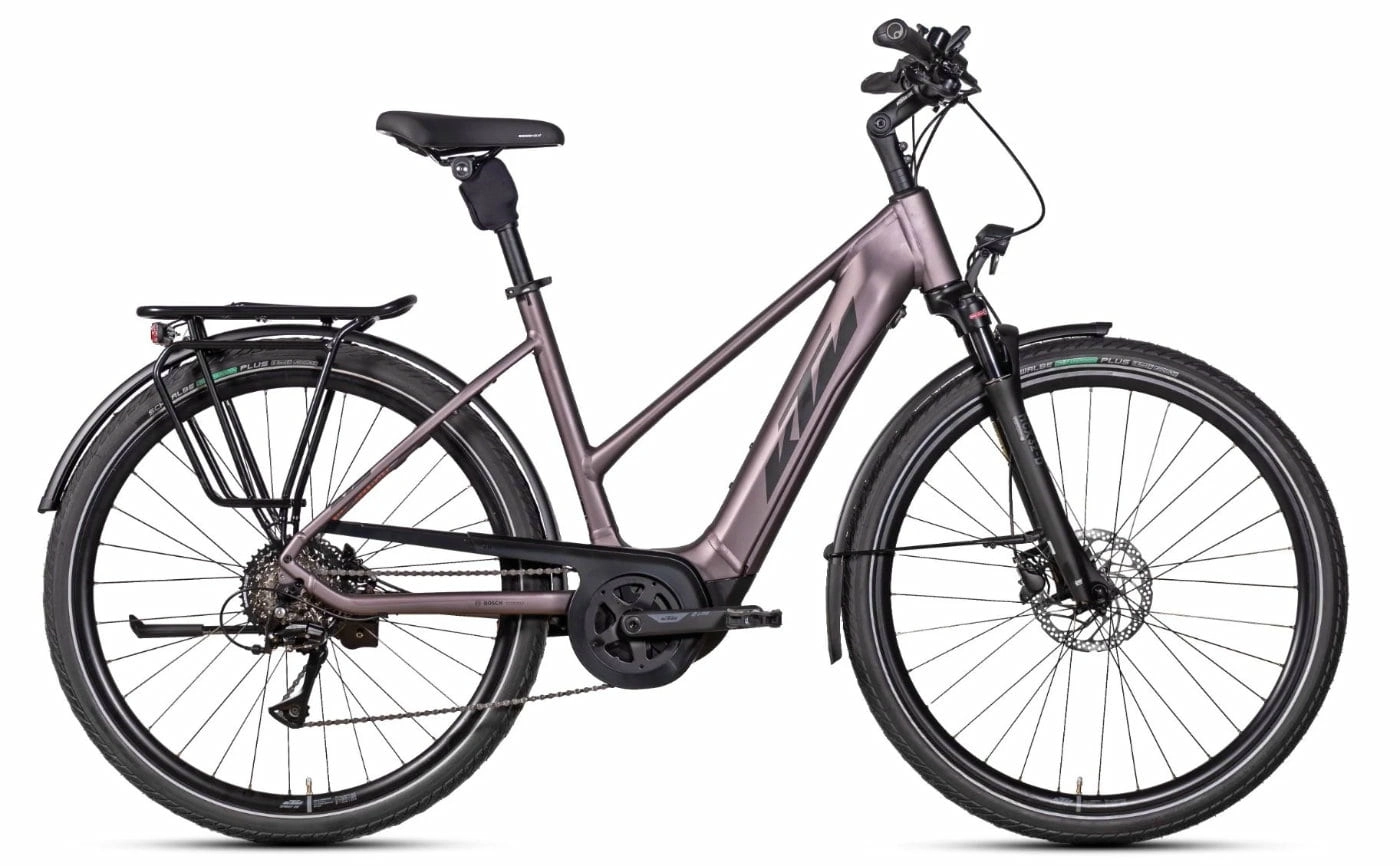 KTM Macina S - 28 Zoll 500Wh 8K Trapez - Elderberry Matt
