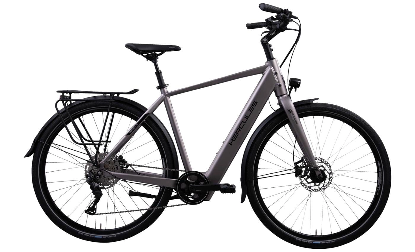 HERCULES Urbanico I-10 - 28 Zoll 410Wh 10K Diamant - darksilver-matt