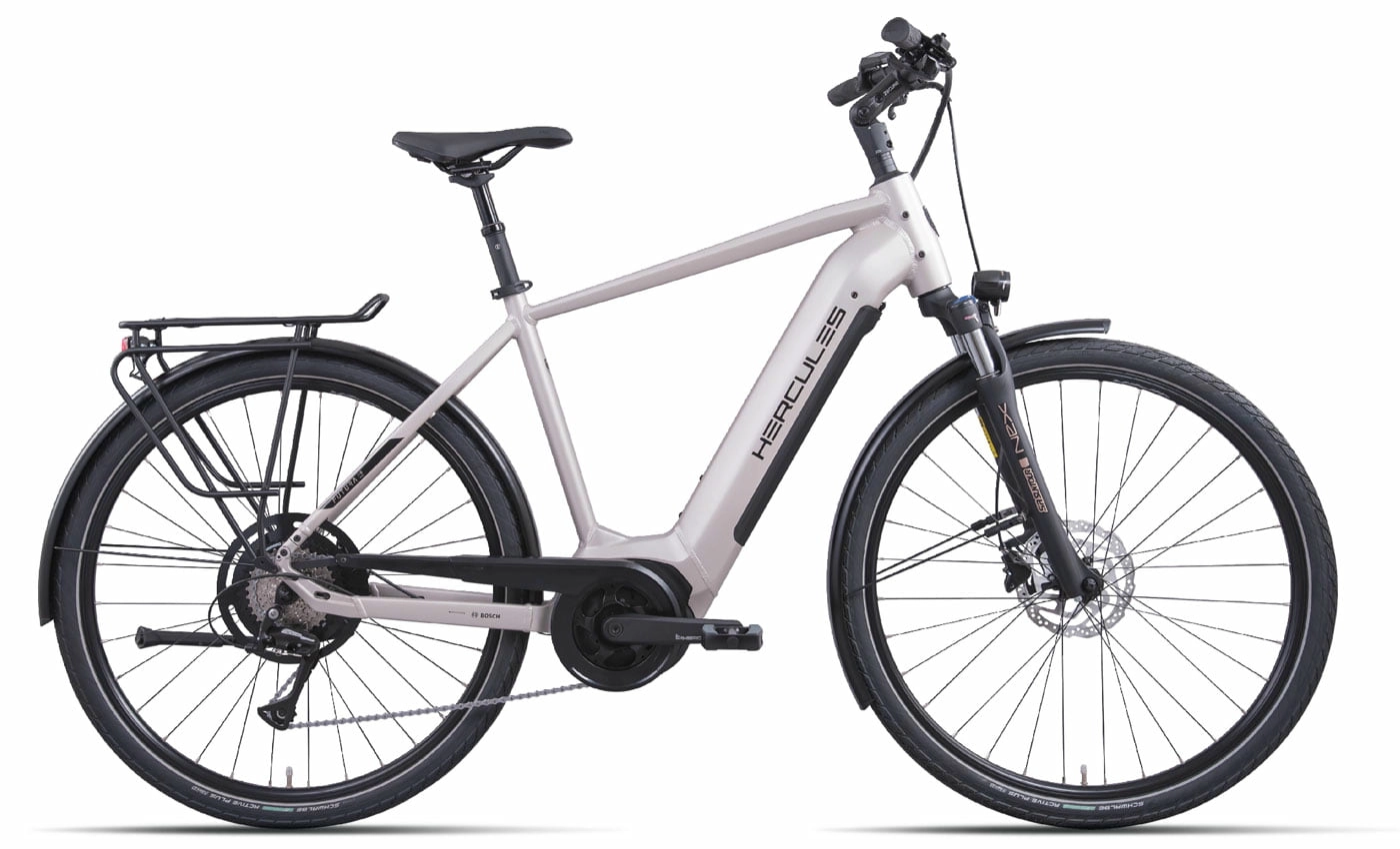 HERCULES Futura I-8 - 28 Zoll 625Wh 8K Diamant - brilliant silver-matt