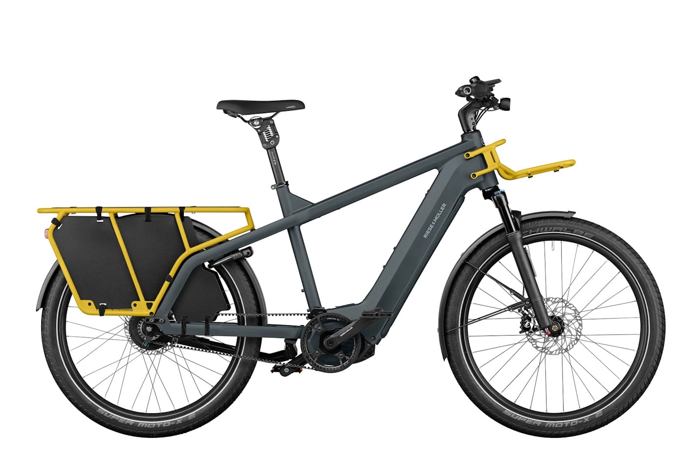 Riese & Müller Multicharger2 GT vario - 26 Zoll 750Wh Enviolo Diamant - utility grey/curry matt