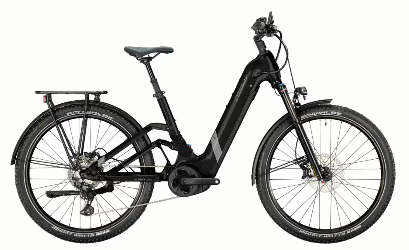 Conway  Cairon SUV FS 5.7 - 27.5 Zoll 12K Fully-Tiefeinstieg - black metallic / shadowgrey