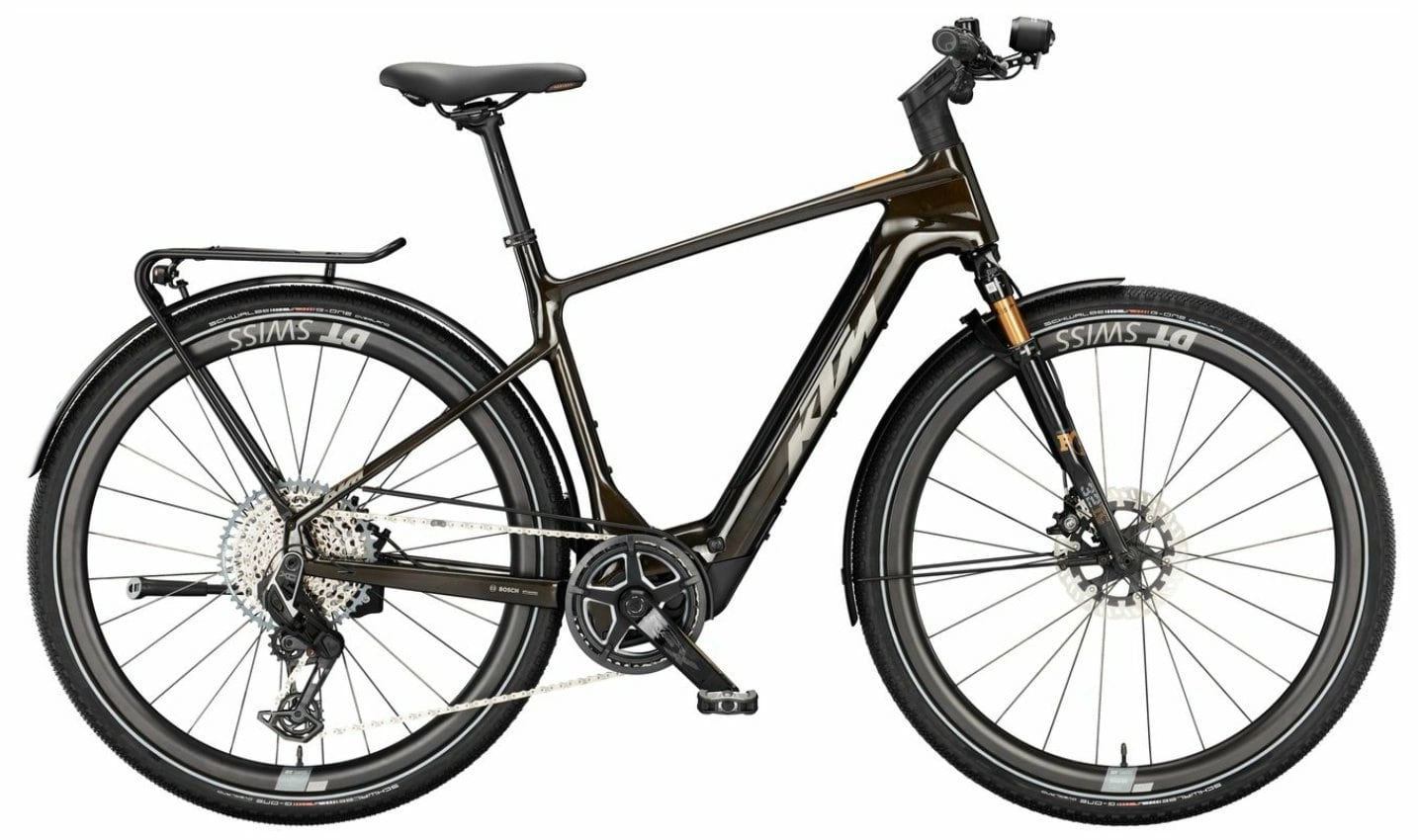 KTM MACINA SPORT SX PRIME - 28 Zoll 400Wh 12K Diamant - transparent gold (grey+gold)