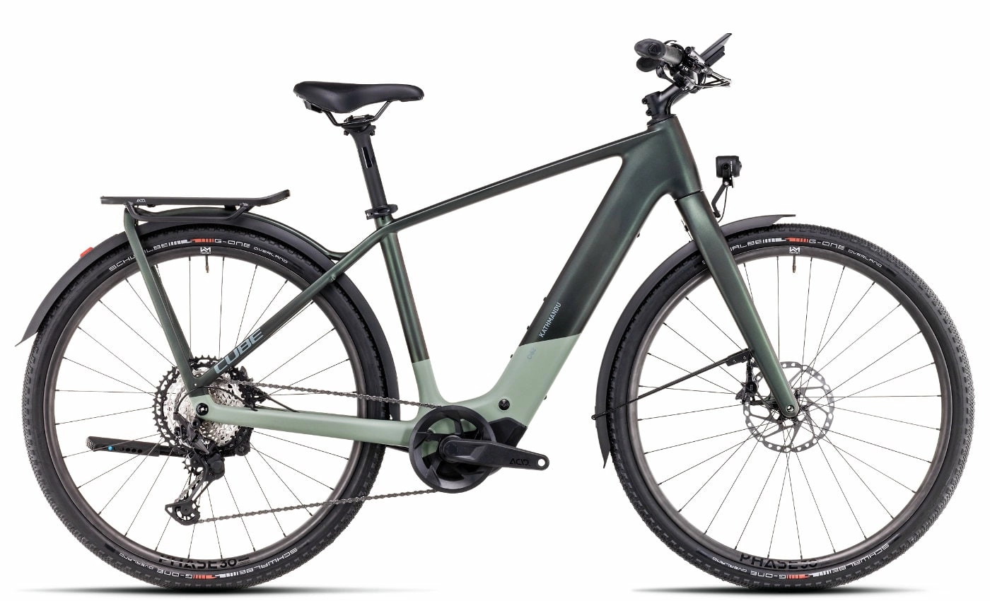 Cube Kathmandu Hybrid C:62 SLT 400X - 28 Zoll 400Wh 12K Diamant - stellar´n´origanogreen