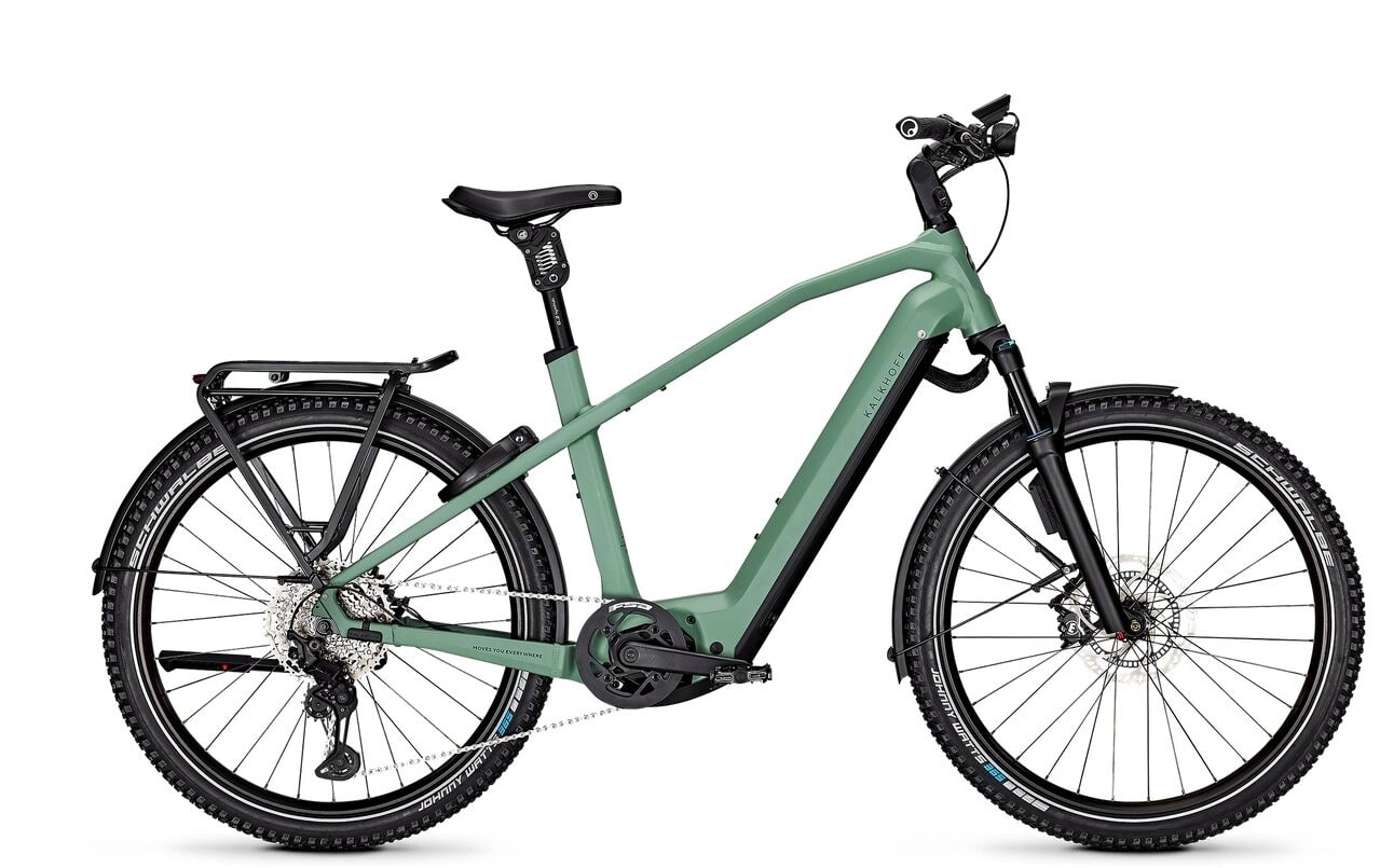 Kalkhoff Entice 7+ Advance ABS - 27.5 Zoll 750Wh 11K Diamant - mineralgreen matt