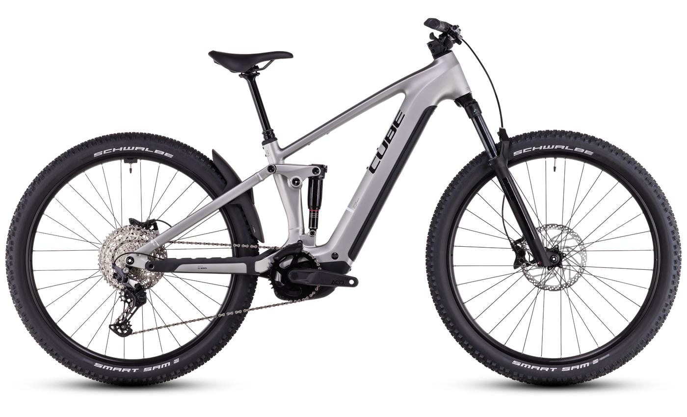 Cube Stereo Hybrid ONE22 Race - 27.5 / 29 Zoll 800Wh 12K Fully - silver n black