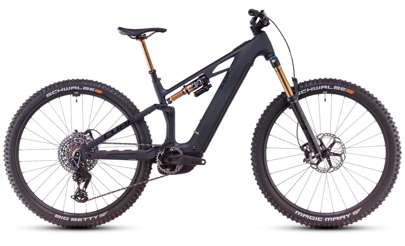 Cube Stereo Hybrid ONE44 HPC AT - 27.5 / 29 Zoll 800Wh 12K Fully - carbon n gold