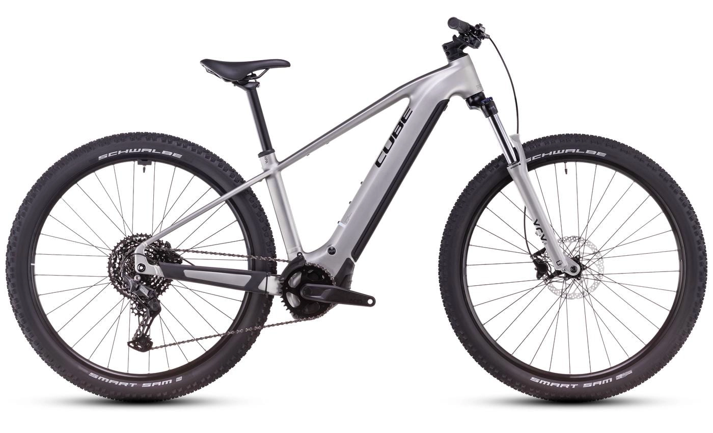 Cube Reaction Hybrid ONE - 27.5 / 29 Zoll 800Wh 11K Diamant - silver n black