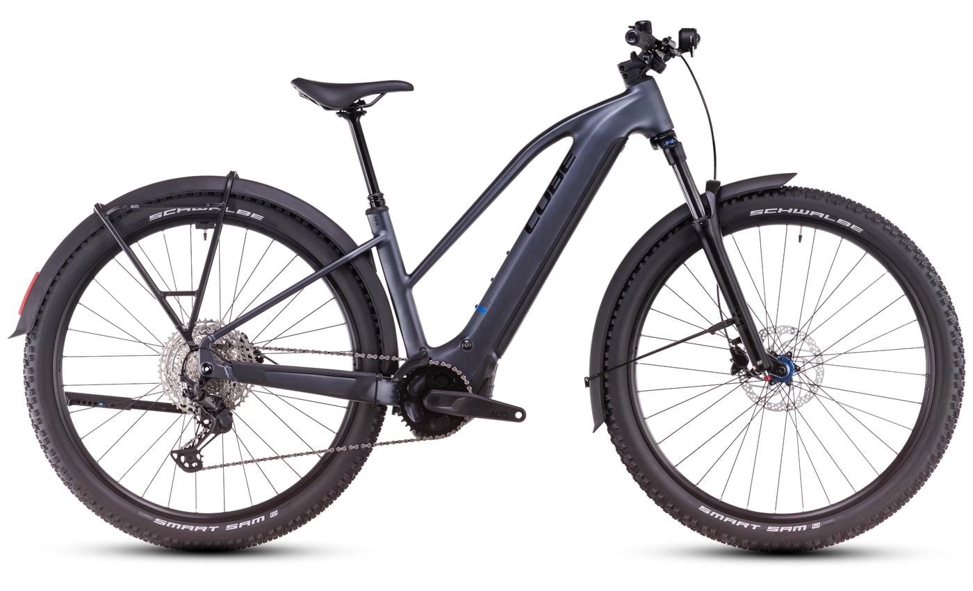 Cube Reaction Hybrid Pro Allroad - 27.5 / 29 Zoll 800Wh 12K Trapez - metallicgrey n black