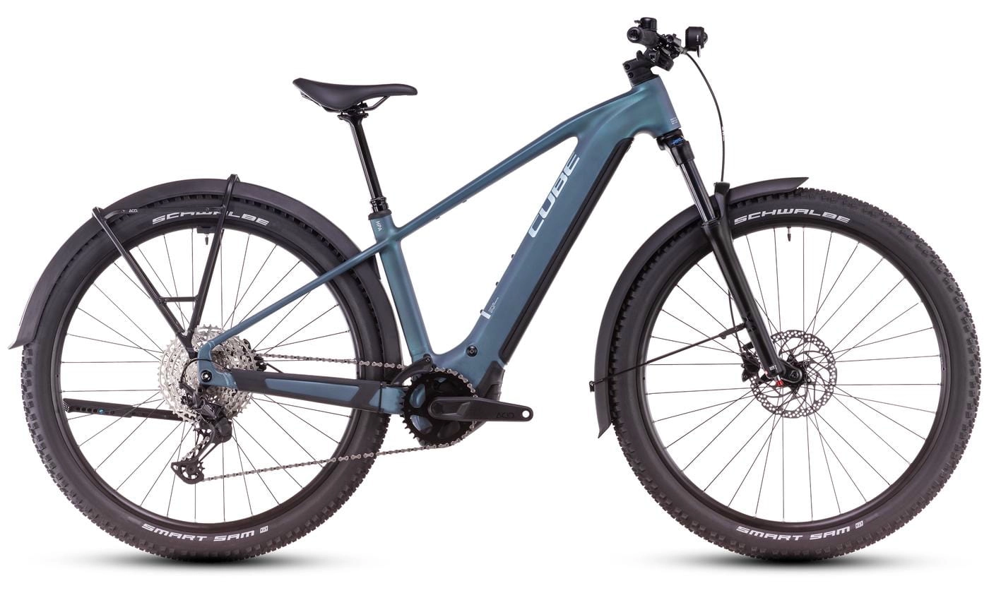 Cube Reaction Hybrid Pro Allroad - 27.5 / 29 Zoll 800Wh 12K Diamant - smaragdgrey n prism