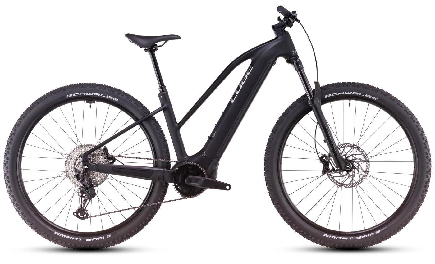 Cube Reaction Hybrid Race - 27.5 / 29 Zoll 800Wh 12K Trapez - black n metal