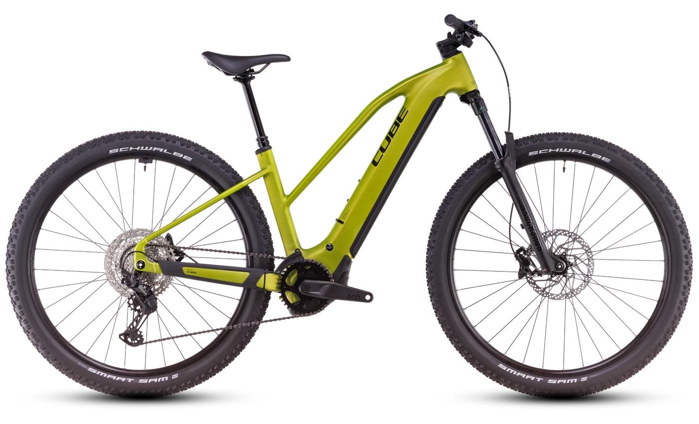 Cube Reaction Hybrid Race - 27.5 / 29 Zoll 800Wh 12K Trapez - lizard n black