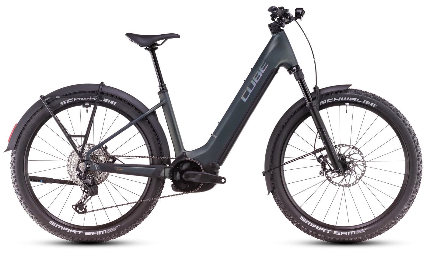 Cube Reaction Hybrid SLX Allroad - 27.5 Zoll 800Wh 12K Wave - sagebrushgreen´n´prism