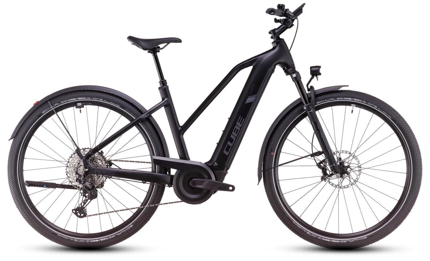 Cube Nuride Hybrid SLX Allroad - 28 Zoll 800Wh 12K Trapez - black´n´reflect