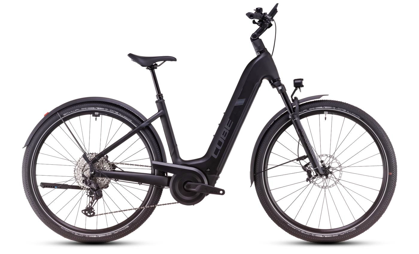 Cube Nuride Hybrid SLX Allroad - 28 Zoll 800Wh 12K Wave - black´n´reflect