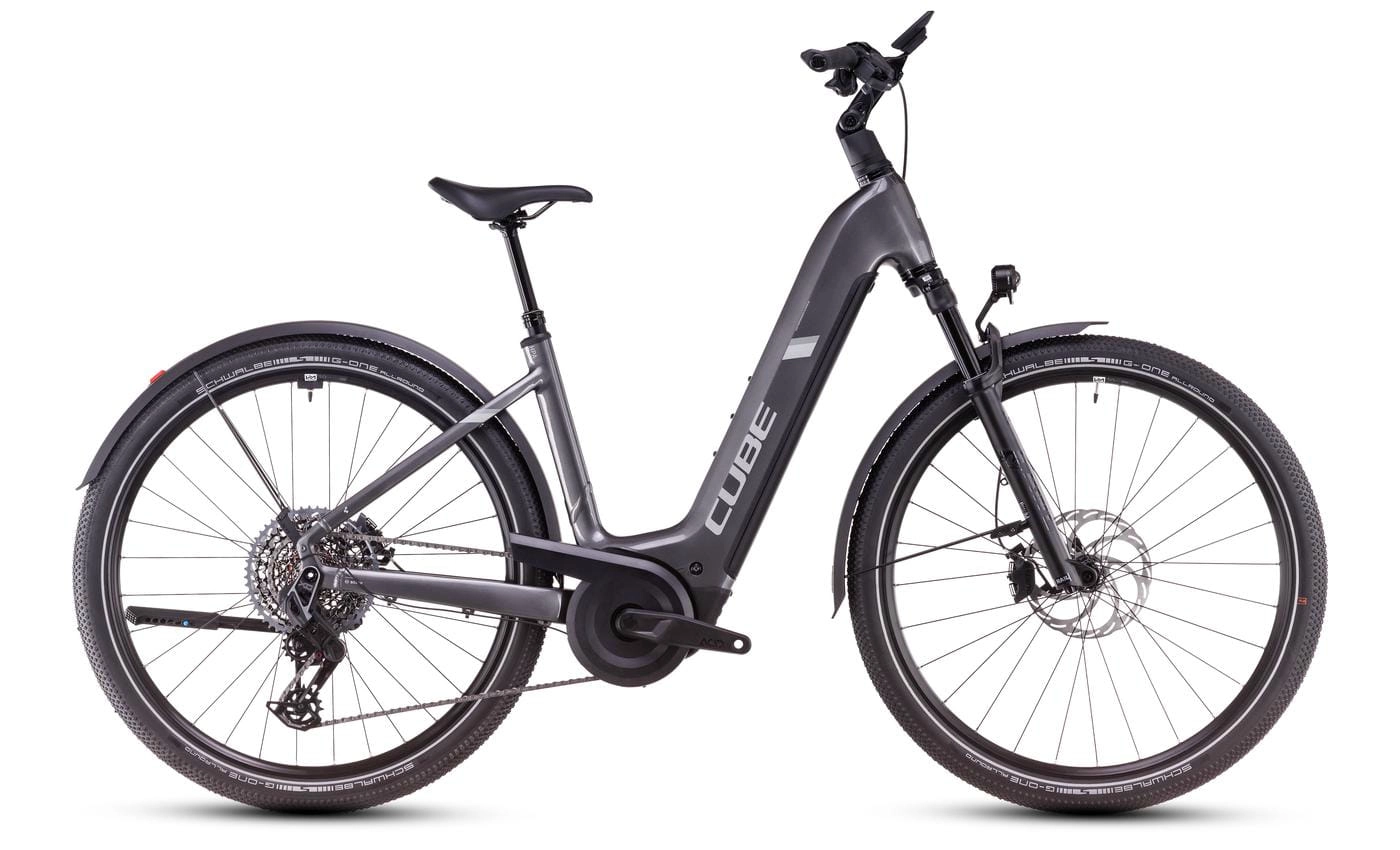 Cube Nuride Hybrid SLT Allroad - 28 Zoll 800Wh 12K Wave - graphite´n´fossil