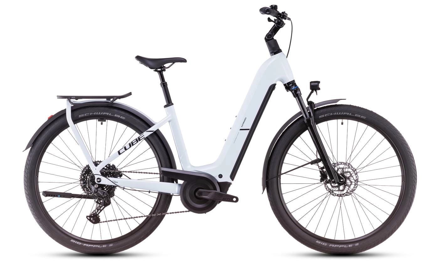Cube Kathmandu Hybrid ONE - 28 Zoll 800Wh 10K Wave - polarwhite´n´black