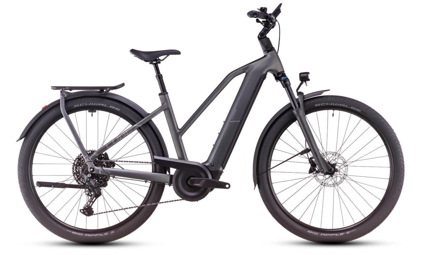 Cube Kathmandu Hybrid Pro - 28 Zoll 800Wh 11K Trapez - slapgrey´n´chrome