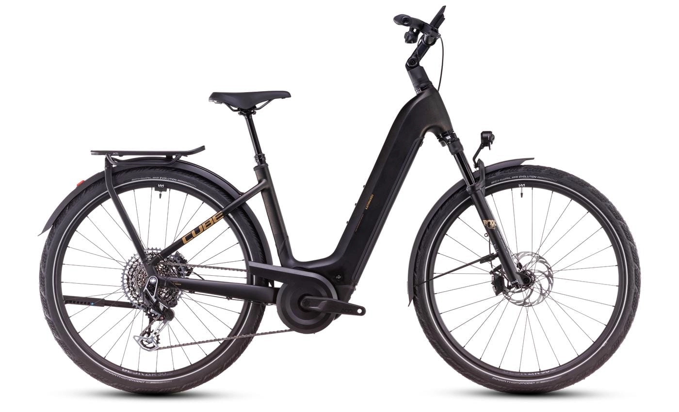 Cube Kathmandu Hybrid SLT - 28 Zoll 800Wh 12K Wave - golddust´n´black