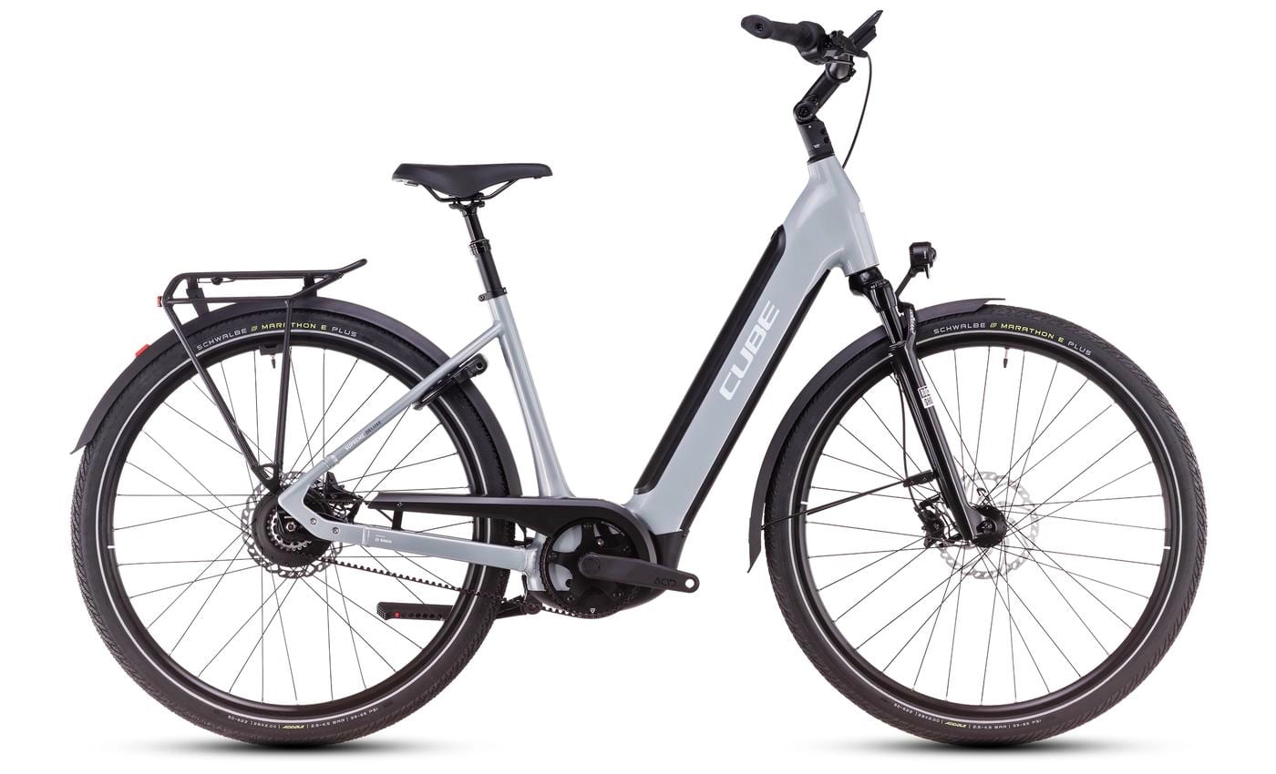 Cube Supreme Hybrid Deluxe SLX 625 - 28 Zoll 625Wh Enviolo Wave - polargrey´n´white