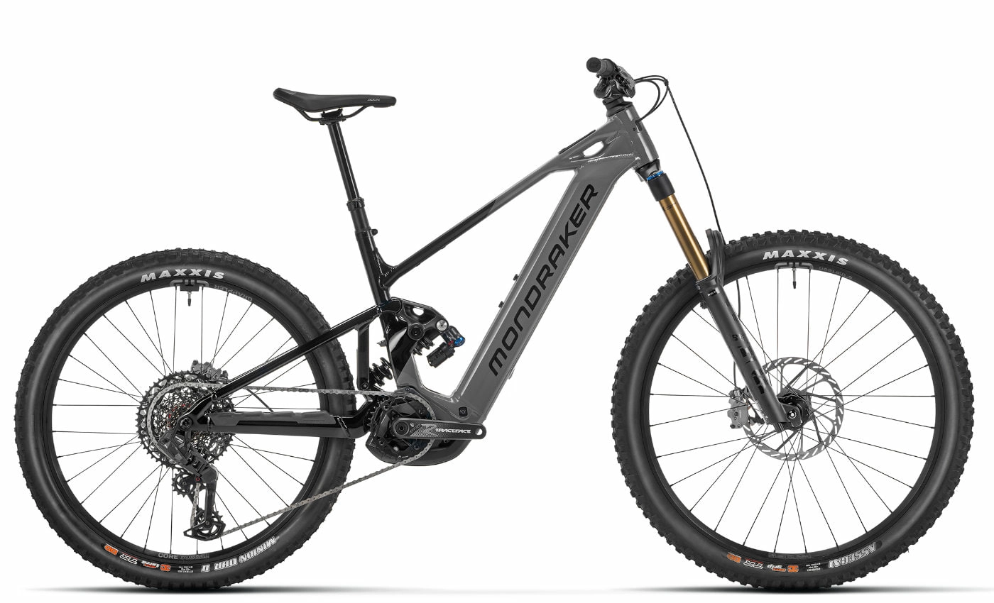 Mondraker LEVEL RR - 29/27.5 Zoll 800Wh 12K Fully - Nimbus Grey/ Superblack