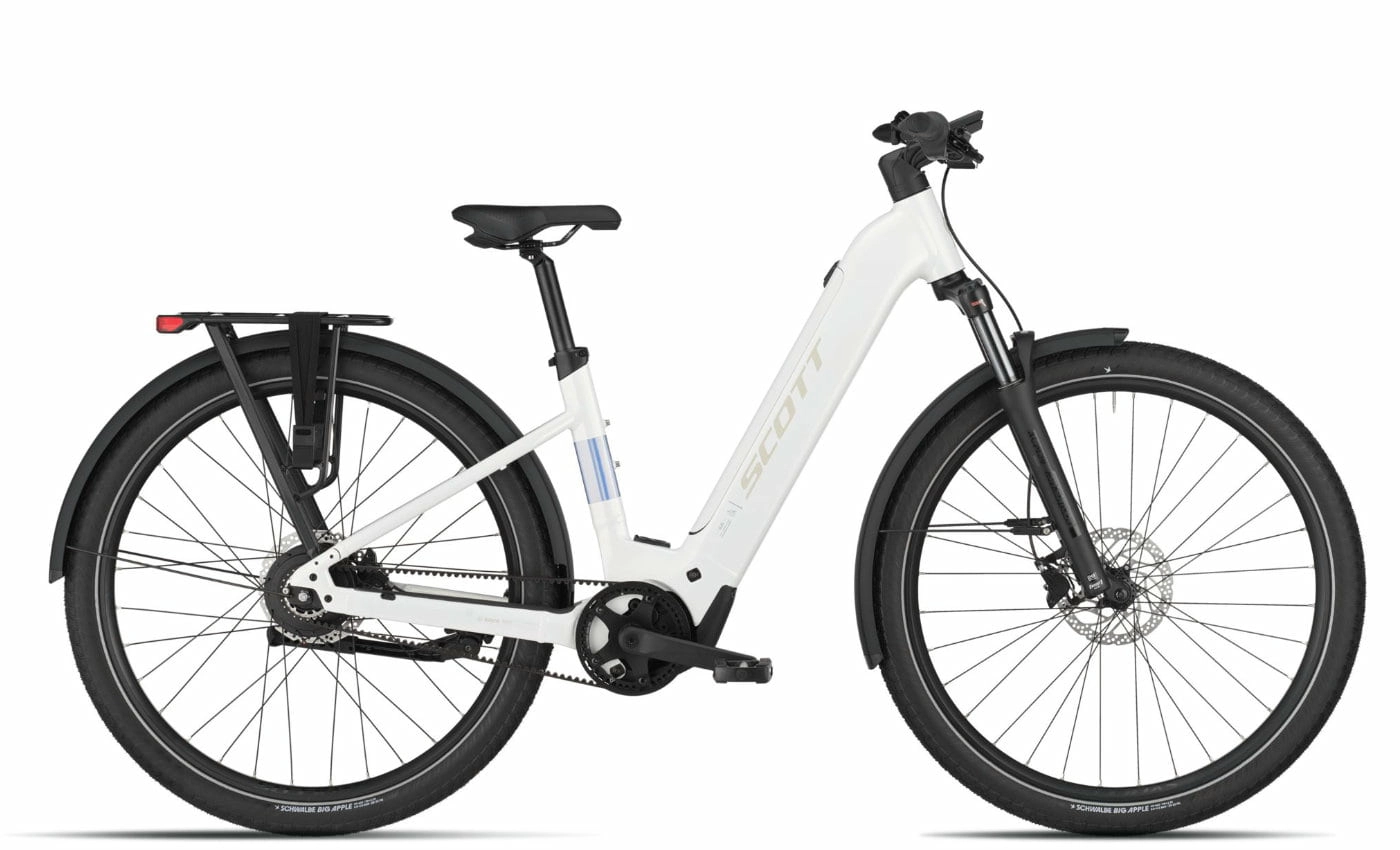 Scott Sub 10 Belt Wave - 29 Zoll 800Wh Enviolo Wave - bianco white