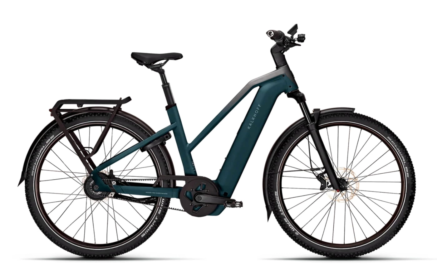 Kalkhoff ENTICE 5+ ADVANCE BELT - 29 Zoll 800Wh Enviolo Trapez - darksprings / jetgrey matt