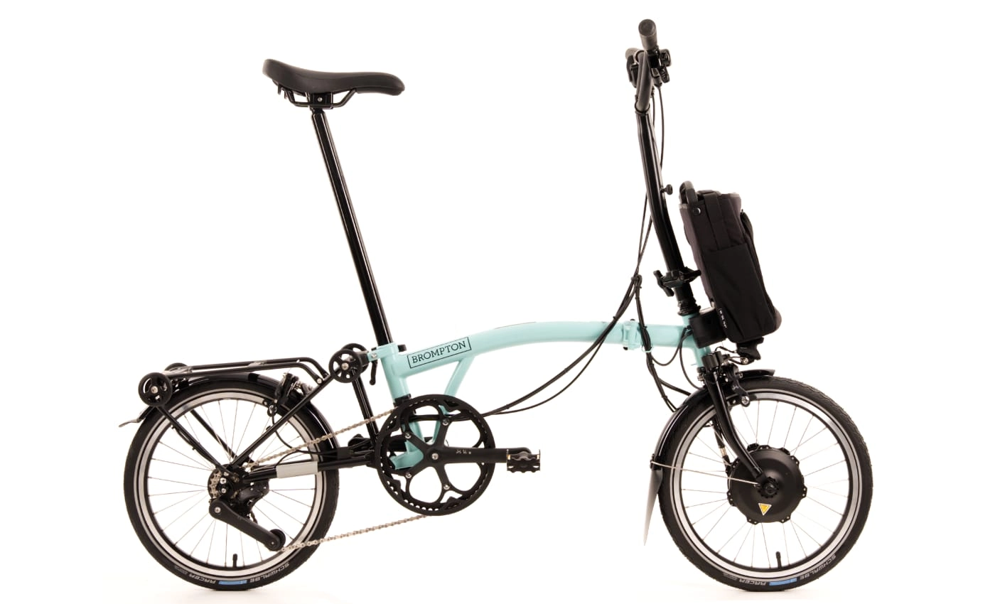 Brompton C-Line Electric Urban - Typ H - 16 Zoll 300Wh 4K Faltrad - Turkish Green