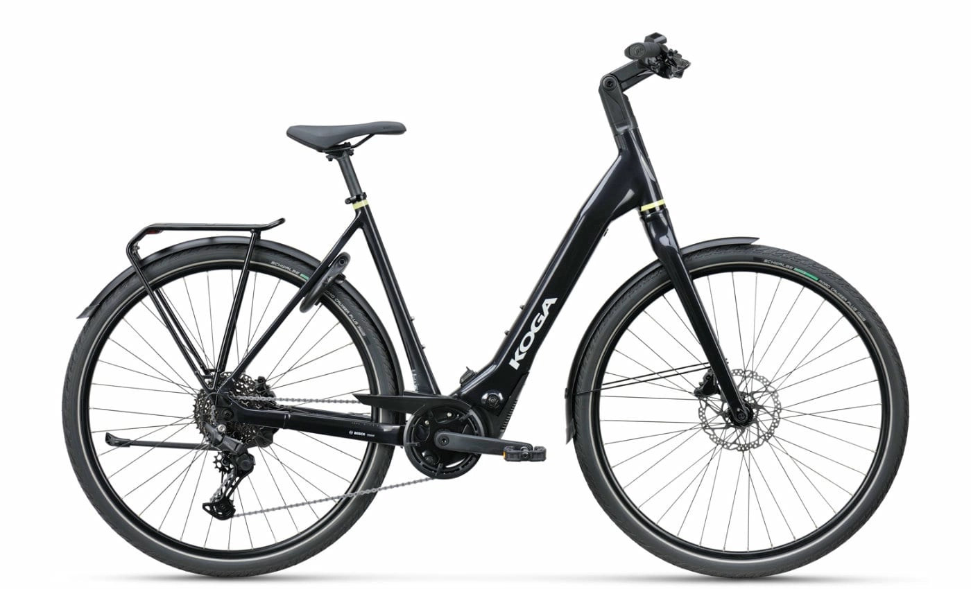 KOGA E-F3 5.0 - 28 Zoll 400Wh 10K  Wave - Vulcan Black Gloss