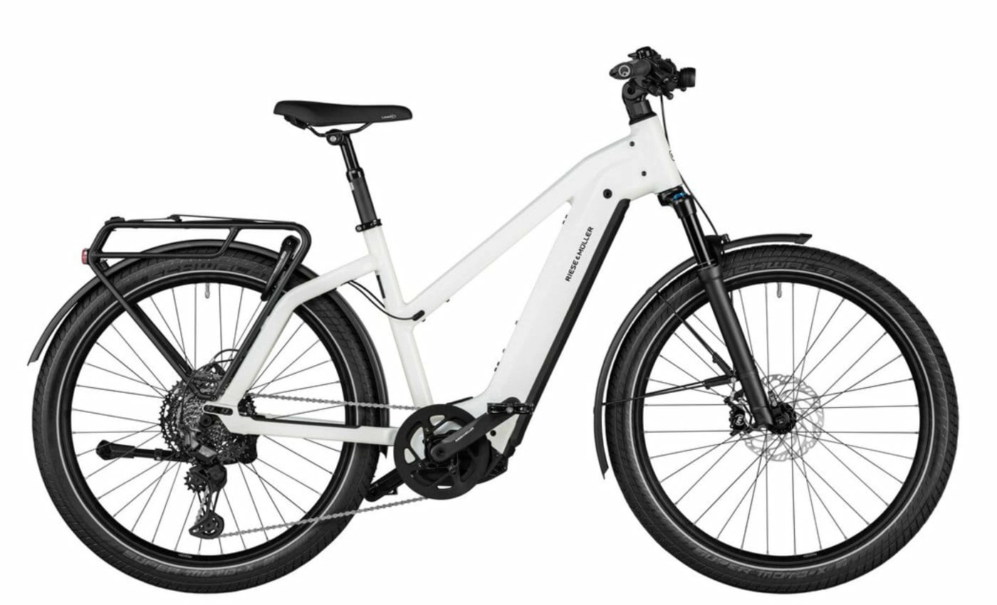 Riese und Müller Charger4 Mixte GT touring CORE - 27,5 Zoll 625Wh 10K Trapez - ceramic white