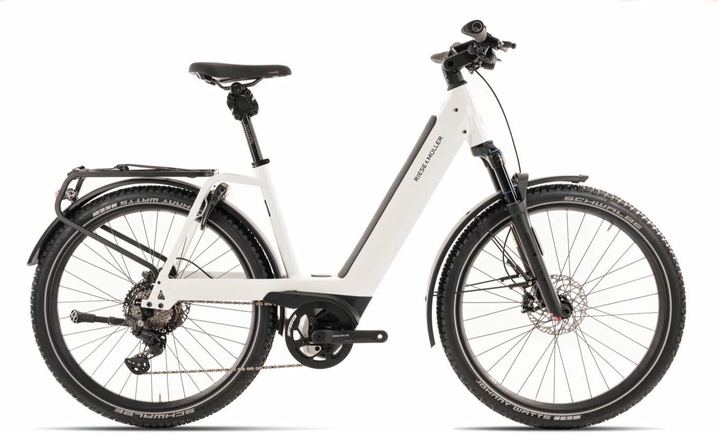 Riese und Müller Nevo4 GT touring CORE - 26 // 27,5 Zoll 625Wh 10K Wave - pure white