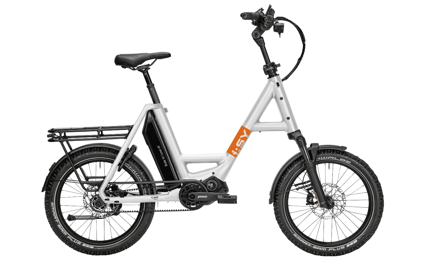 i:SY P12 ZR Adventure - 20 Zoll 800Wh 12N Kompakt - ice silver