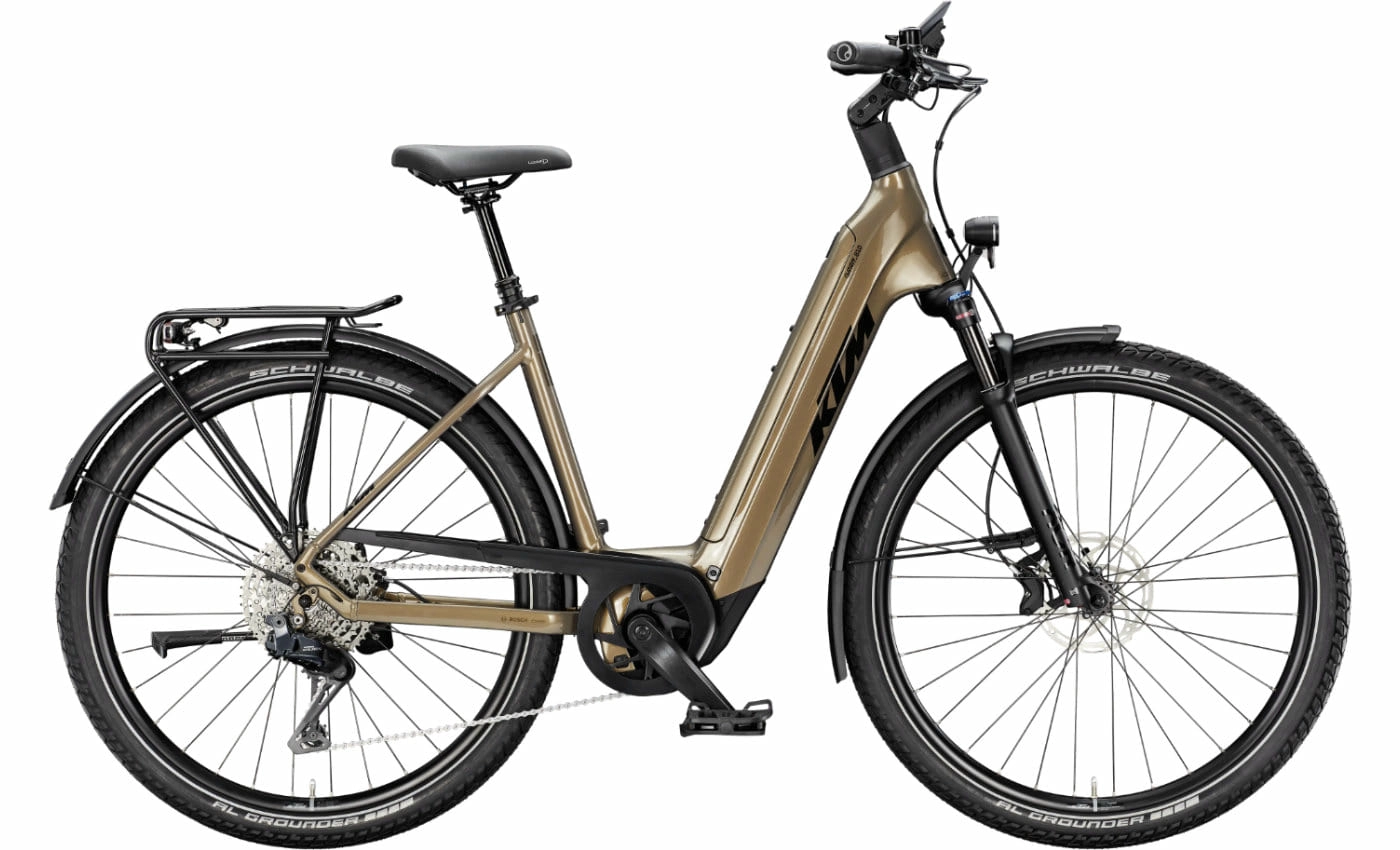 KTM MACINA GRAN 810 Di2   - 28 Zoll 800Wh 11K Wave - OLIVE PEARL (BLACK)