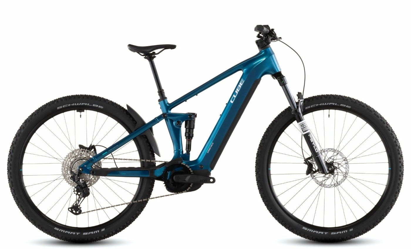 Cube Stereo Hybrid ONE22 Race 800 - 27.5/29 Zoll 800Wh 12K Fully - electricblue´n´white