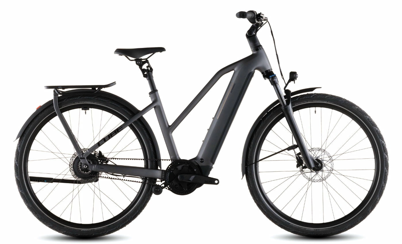 Cube Kathmandu Hybrid Comfort Pro 800 - 28 Zoll 800Wh Enviolo Trapez - slabgrey´n´black