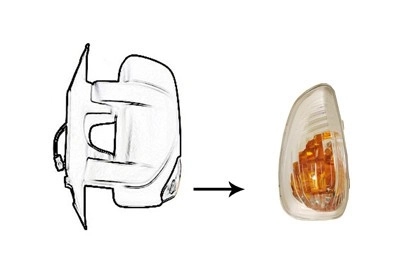 VAN WEZEL Blinker 3799917 Blinklicht,Fahrtrichtungsanzeiger OPEL,RENAULT,NISSAN,Movano B Kastenwagen (X62),Movano B Bus (X62)