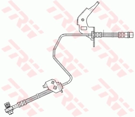 TRW Bremsschläuche PHD567 Bremsschlauch OPEL,CHEVROLET,VAUXHALL,ZAFIRA B (A05),Meriva A (X03),Astra H Caravan (A04),Zafira A (T98),Astra G CC (T98)