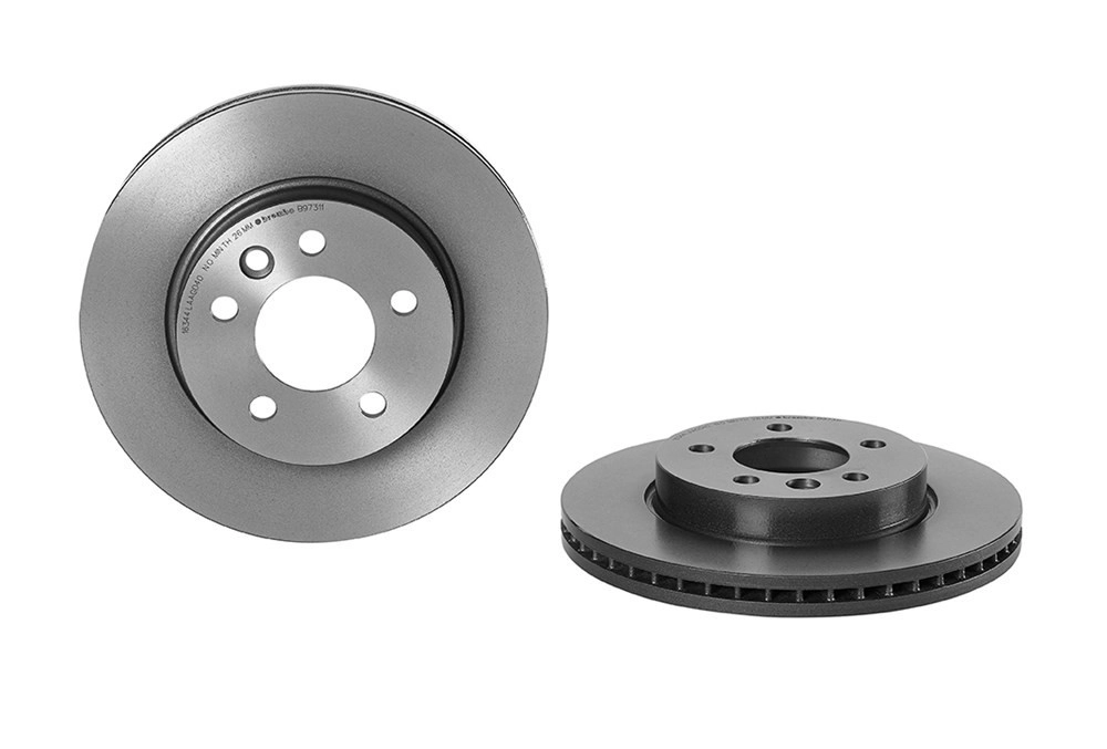 BREMBO Bremsscheibe 09.B973.11 Bremsscheiben,Scheibenbremsen VW,Amarok Pickup (2HA, 2HB, S1B, S6B, S7A, S7B)