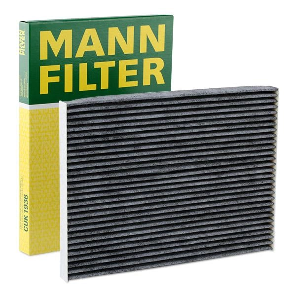 MANN-FILTER Innenraumfilter CUK 1936 Filter, Innenraumluft,Pollenfilter NISSAN,Qashqai / Qashqai +2 I (J10, NJ10),X-TRAIL (T31)