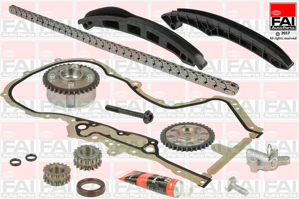 FAI AutoParts Steuerkettensatz TCK211VVT  VW,AUDI,SKODA,Golf V Schrägheck (1K1),POLO (9N_),TOURAN (1T1, 1T2),Passat Variant (3C5),GOLF VI (5K1)