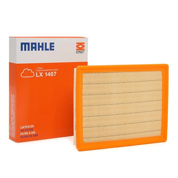 MAHLE ORIGINAL Luftfilter LX 1467 Motorluftfilter,Filter für Luft OPEL,CHEVROLET,SAAB,Vectra C Caravan (Z02),Signum CC (Z03),Vectra C Limousine (Z02)