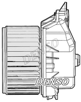 DENSO Innenraumgebläse DEA09046 Heizgebläse,Gebläsemotor FIAT,ABARTH,GRANDE PUNTO (199),PUNTO EVO (199),PUNTO (199),GRANDE PUNTO Van (199_)