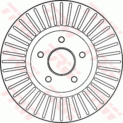 TRW Bremsscheibe DF6019S Bremsscheiben,Scheibenbremsen FORD,MONDEO IV Turnier (BA7),MONDEO IV (BA7),MONDEO IV Stufenheck (BA7)