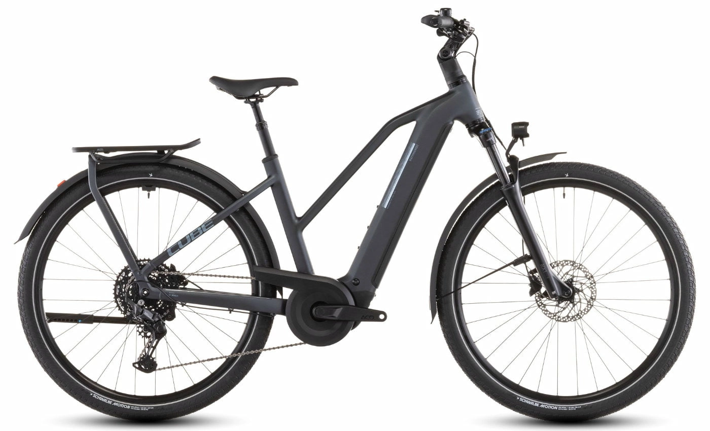 Cube Kathmandu Hybrid ONE 800 - 28 Zoll 800Wh 10K Trapez - metallicgrey´n´grey